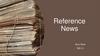 Referense news