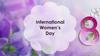International Women's Day. Vocabulary: Seasons, Weather