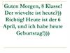 Eine Reise durch die Bundesrepublik Deutschland. München. 8 класс