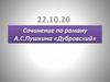 Сочинение по роману А.С. Пушкина «Дубровский»