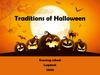 Traditions of Halloween