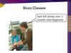 Noun Clauses