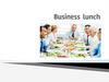 Business lunch