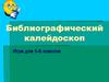 Библиографический калейдоскоп. Игра для 5-6 классов