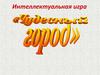 Интеллектуальная игра "Чудесный город"