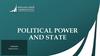 Political power and state