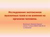 Исследование экотоксинов выхлопных газов и их влияние на организм человека