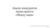 Анализ конкурентов медиа-проекта «Между нами»