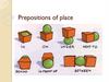 Prepositions of place