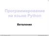 Программирование на языке Python