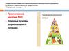 Научные основы рационального питания