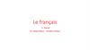 Le français