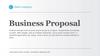 Business Proposal