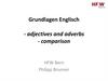 Basics 06 - adjectives, adverbs, comparison