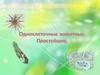 Одноклеточные животные. Простейшие