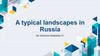 A Typical Landscapes In Russia