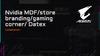 Nvidia MDF/store branding/gaming corner/ Datex Uzbekistan