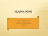 Healthy Eating