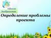 Определение проблемы проекта