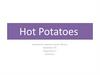 Интерактивные задания в программе "Hot Potatoes"