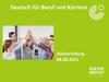 Deutsch für beruf und karriere