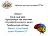Конечный мозг. Функциональная анатомия полушарий головного мозга