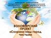 Волонтерский проект «Сохрани наш город чистым»