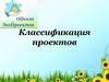 Виды проектов по доминирующей деятельности