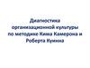 Диагностика организационной культуры по методике Кима Камерона и Роберта Куинна