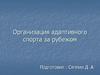 Организация адаптивного спорта за рубежом