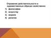 Отражение действительности в художественных образах