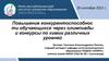 Повышение конкурентоспособности обучающихся через олимпиады и конкурсы по химии различных уровней