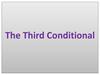 The third conditional