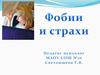 Фобии и страхи