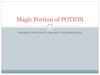 Magic portion of potion