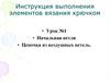 Инструкция выполнения элементов вязания крючком