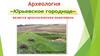 Археологический памятник Юрьевское городище