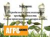 Агробизнес в свеклосахарной промышленности. Схема производства сахара-песка