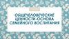 Общечеловеческие ценности - основа семейного воспитания