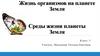 Жизнь организмов на планете Земля. Среды жизни планеты Земля (5 класс)