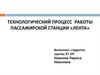 Технологический процесс работы пассажирской станции «Лента»