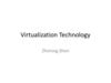 Virtualization Technology