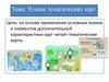 Чтение тематических карт. 8 класс