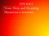 Shop and Shopping. Магазины и покупки