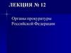 Органы прокуратуры Российской Федерации