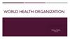 World Health Organization