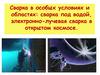 Сварка в особых условиях и областях: сварка под водой, электронно-лучевая сварка в открытом космосе