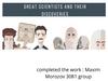 Great scientists and their discoveries