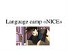 Language camp «NICE»