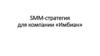 SMM-стратегия для компании «Имбиан»
